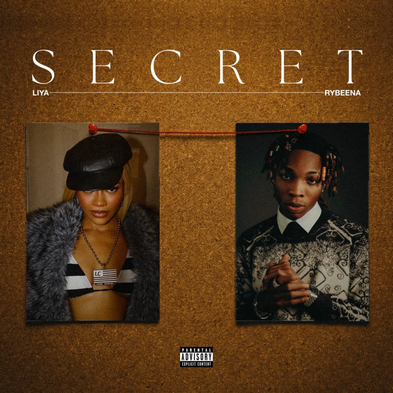 Liya - Secret ft. Rybeena Covert art