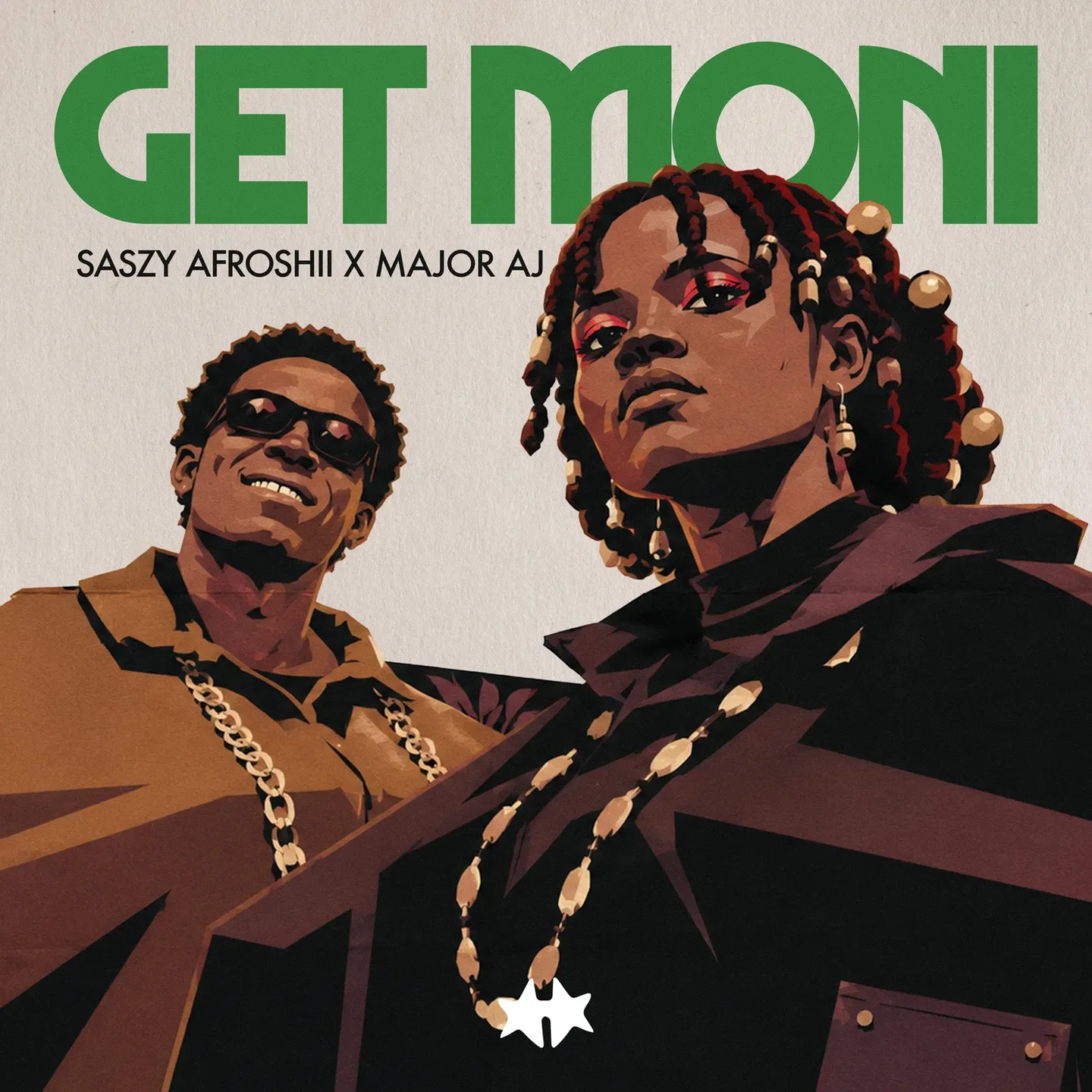 Saszy Afroshii – GET MONI Ft. Major AJ