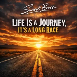 Sunset Boss – Life Is A Journey, It’s A Long Race
